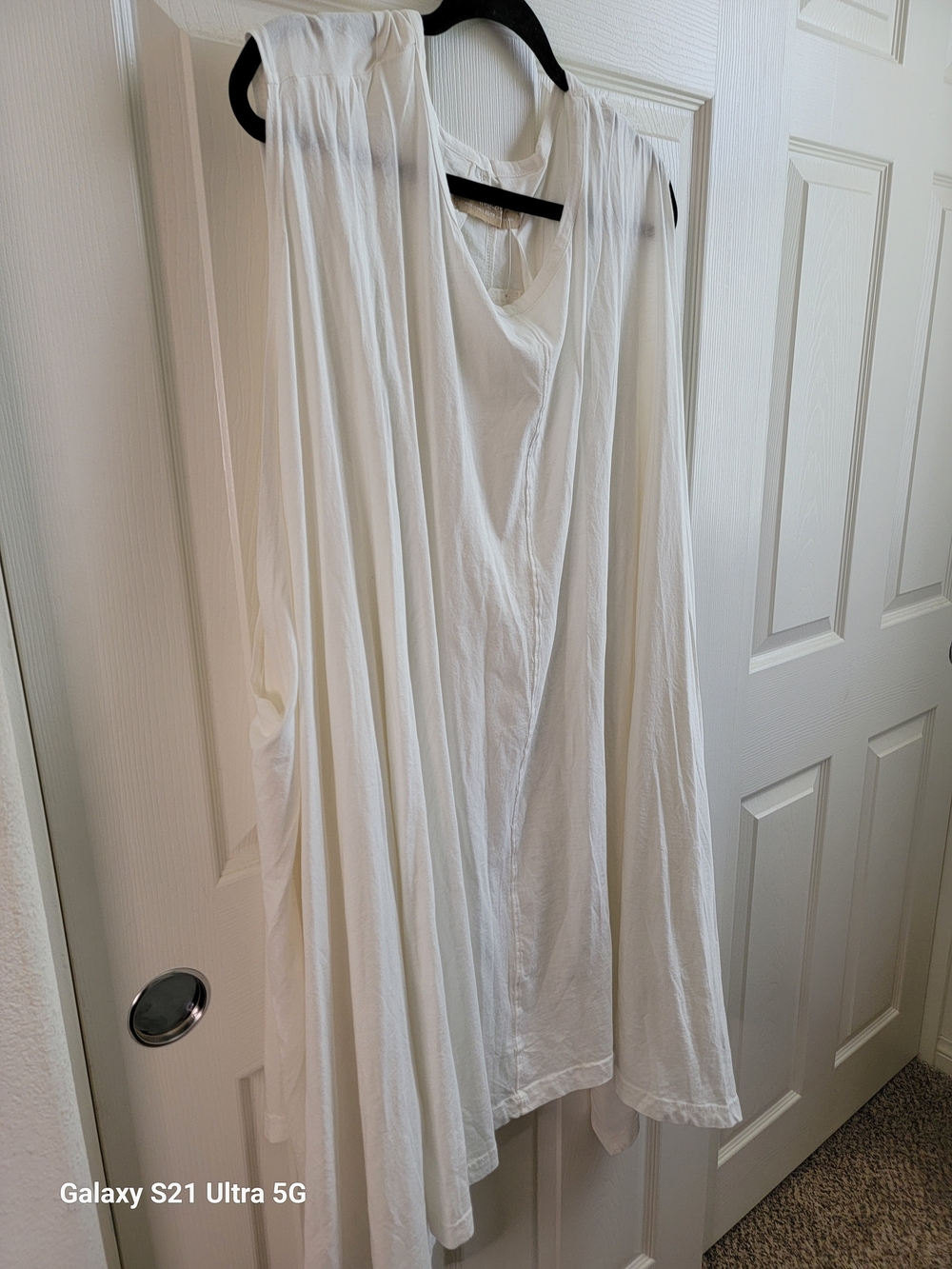 Free People White Lightweight Draped Swim Robe